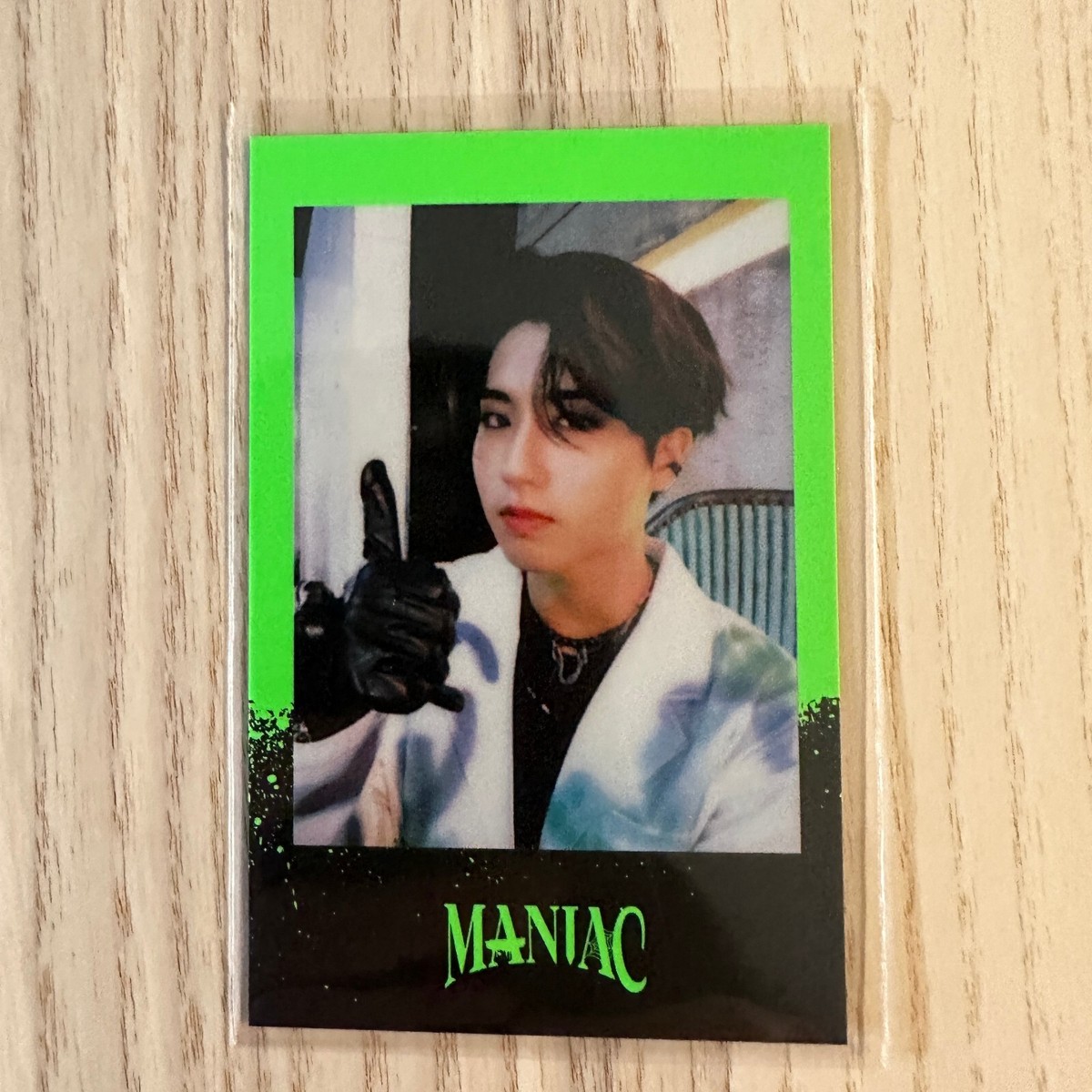 Stray Kids Maniac Official MD Polaroid: Han (Ver. 1) | eBay