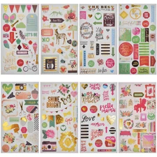 Love Stickers Scrapbooking DIY Crafts Card Journaling Project Label Stickers