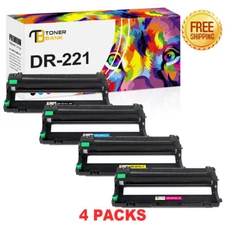 4PK DR221CL DR221 Drum Unit Compatible With Brother HL3140CW 3170CDW MFC-9340CDW