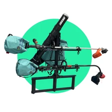 Backpack Blower & Weed Wacker Mounting Bracket, Trailer mount kit