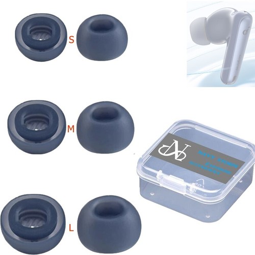 Puntas para Anker Soundcore Liberty 4NC Puntas para los oídos Tapón para los oídos Gel Accesorios suaves - Imagen 10 de 11