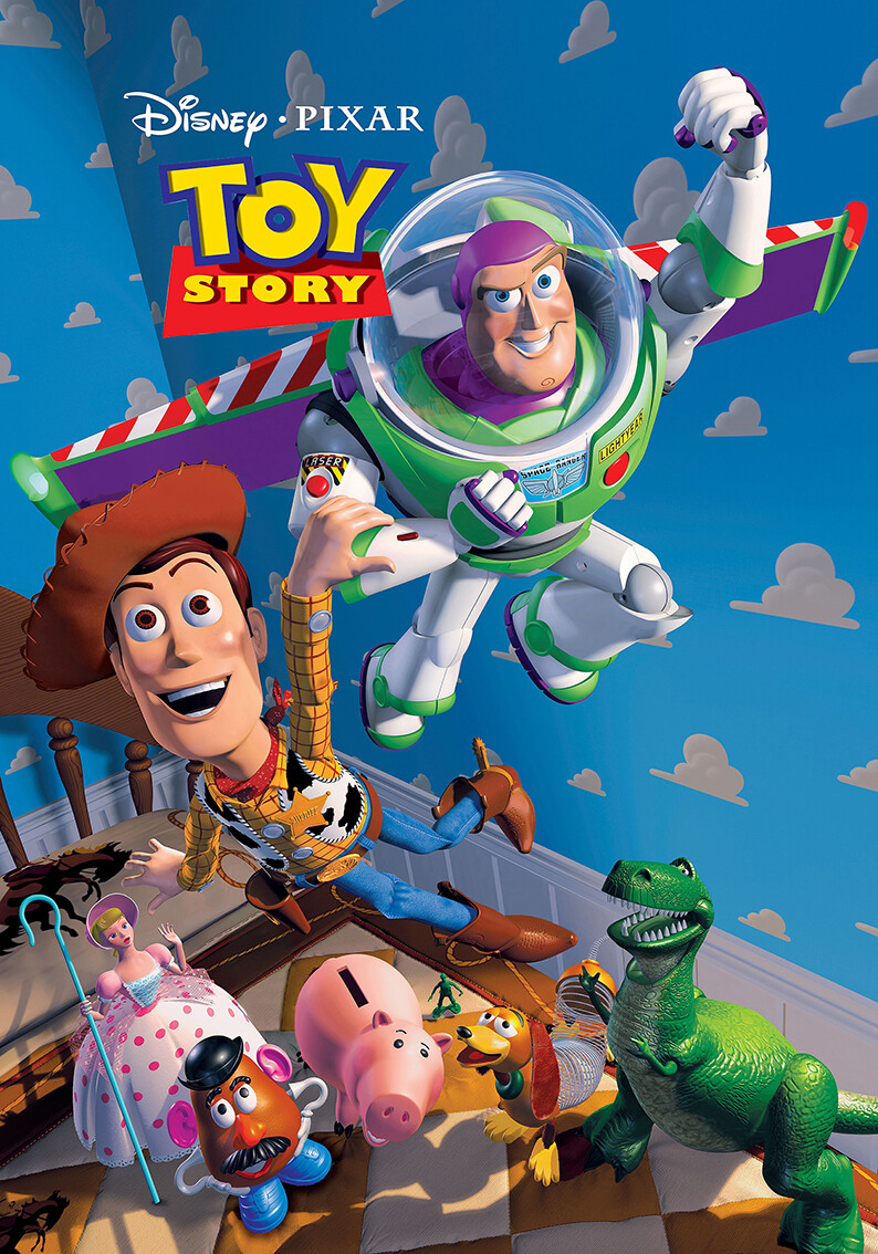 Toy Story (1995) Movie Affiche de cinéma Poster #433