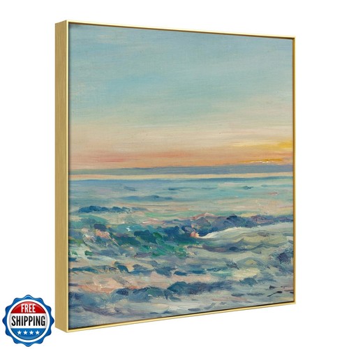 FOLKOR Metal Floating Frame for 24x30 Canvas Paintings, DIY Canvas Frame with