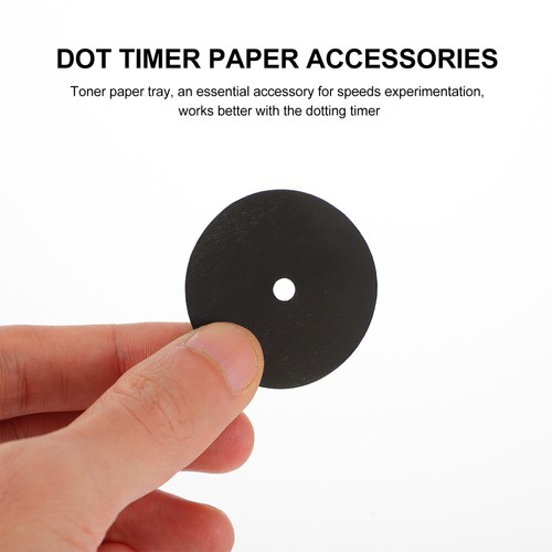 50 Sheets Draw Timer Tray Round Tracing Paper Physics Experiment Equipment - Afbeelding 9 van 12