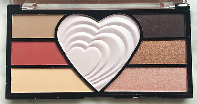 MAKEUP REVOLUTION Lidschatten Highlighter Palette LOVE THE REVOLUTION Nude Neutral