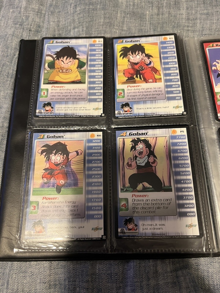 Lot of 62 Dragon Ball Z 2000 Bird Studio CCG Cards All Character