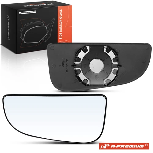 A-Premium Driver Lower Mirror Glass w/Manual Adjust Glass for Ram 2500 3500 4500