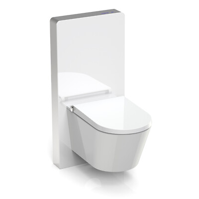 Bernstein Sanitärmodul 805S mit Sensor für Wand-WC, Farbe Weiß oder Schwarz