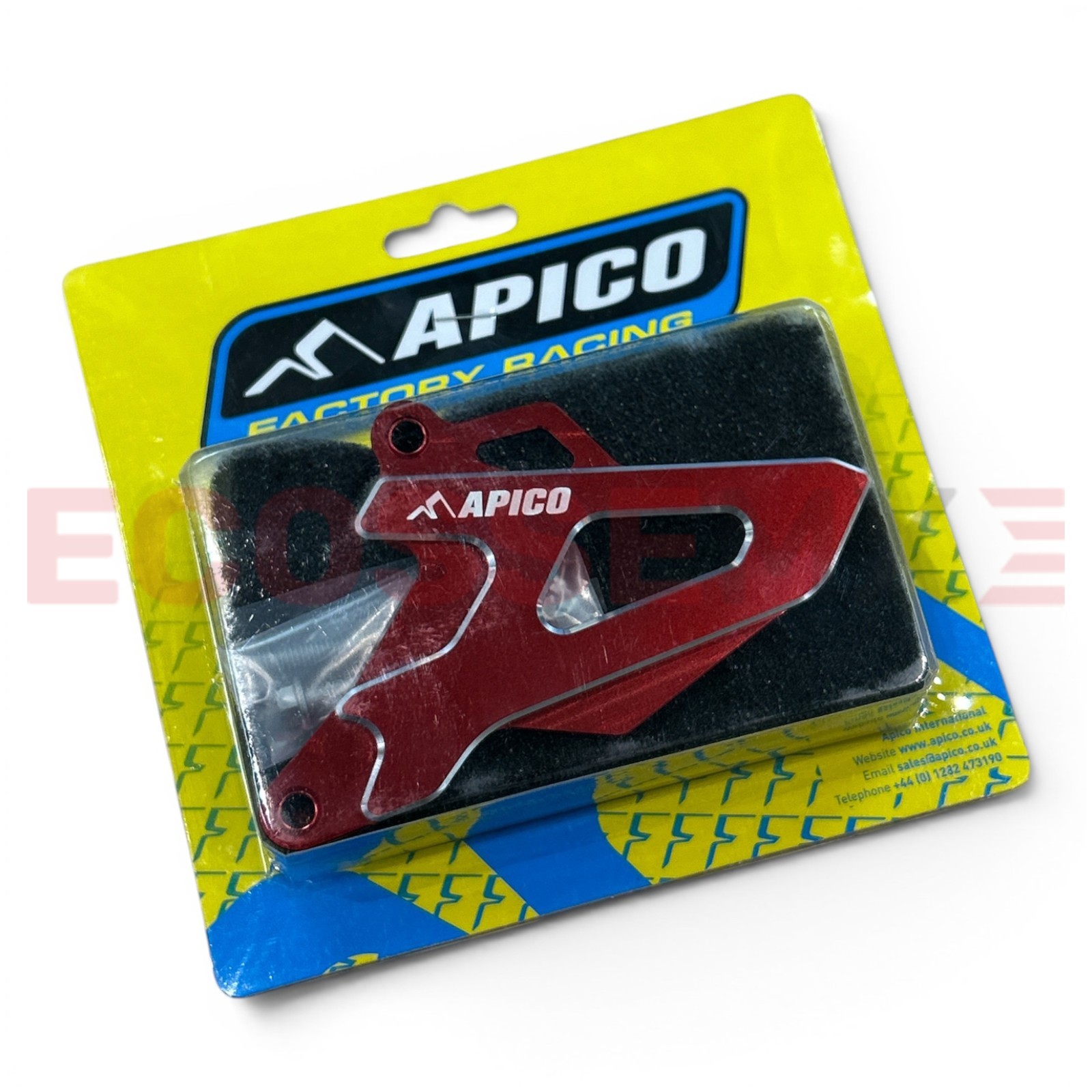 HONDA CRF250R CRF250RX APICO FRONT SPROCKET COVER RED 2019-2026