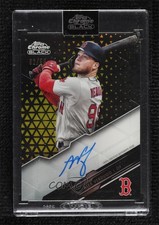 2020 Topps Chrome Black Gold Refractor 32/50 Alex Verdugo #CBA-AV Auto b8r