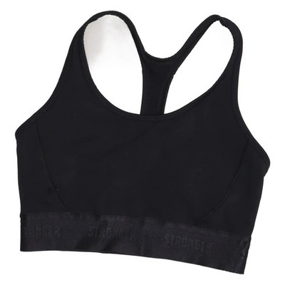 Stronger, Sport-BH, Größe: XS, Schwarz, Elasthan/Recyceltes Polyester #pSQ