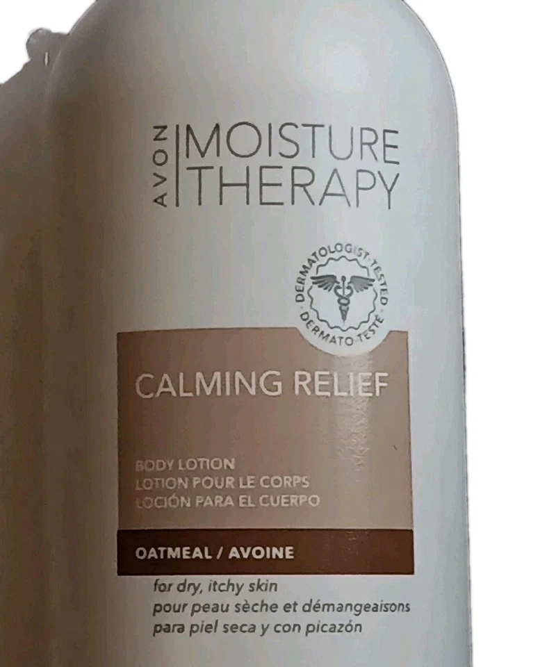 Loción corporal de alivio calmante de tamaño extra Moisture Therapy 33,8 fl oz SELLADA y bomba Foto 3 de 4