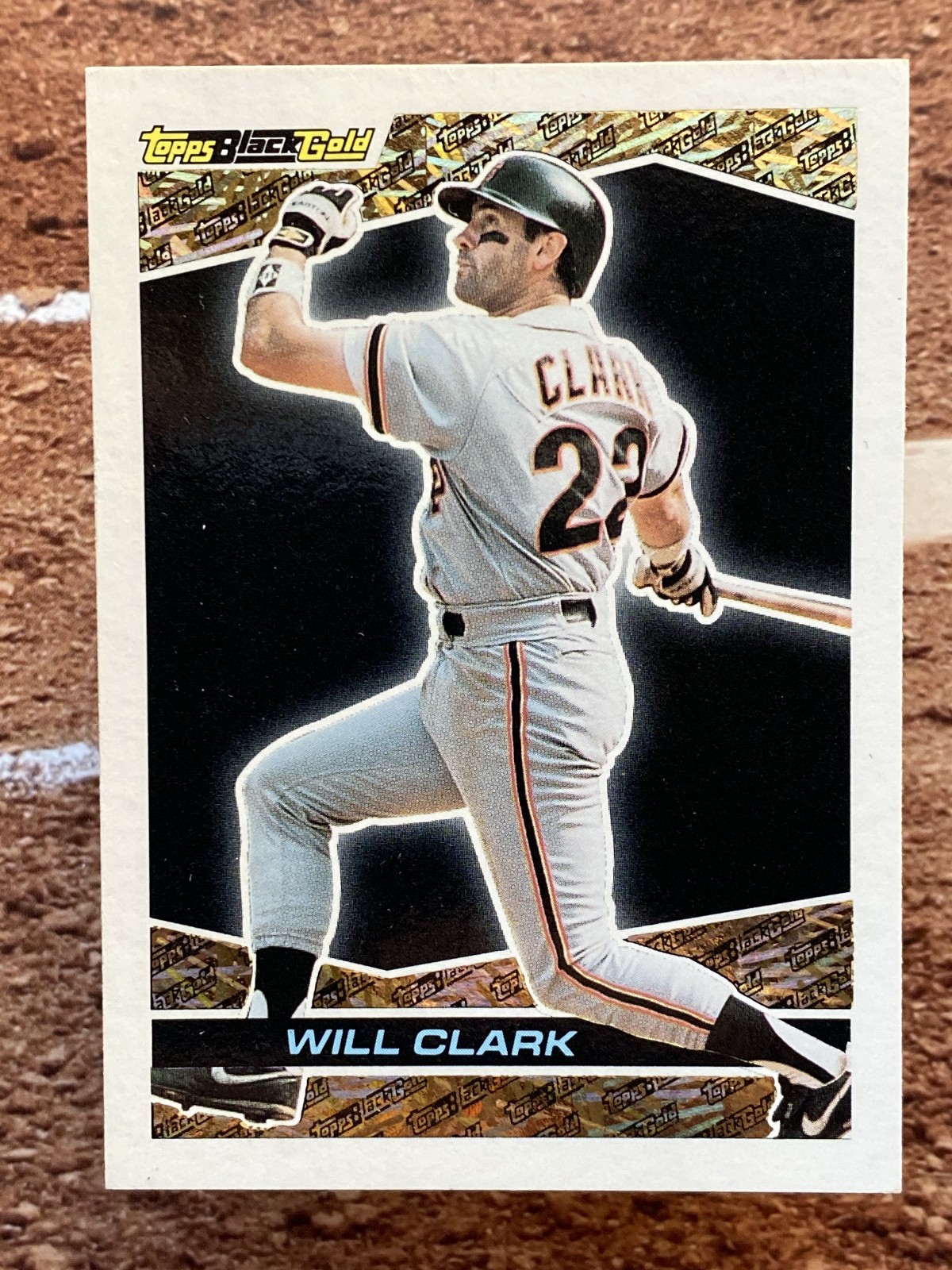Will Clark 1993 Topps Black Gold #2 San Francisco Giants