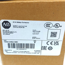 Allen-Bradley 100S Safety IEC Contactor 43A 24VDC Electronic Coil 3 N.O.