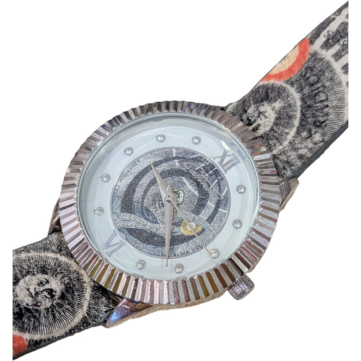 Orologio donna Gattinoni cinturino stampa Planetarium mappe — foto 3