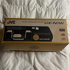 JVC UX-N1W Micro Component System White, OPEN BOX