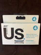 BiC A Razor For US Refills 4 Cartridges With ...