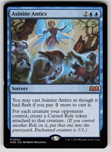 Asinine Antics (42/475) Mythic - Wilds of Eldraine MTG
