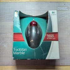 Logitech TrackMan Marble Trackball Mouse USB ...