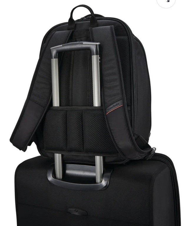 NEW Samsonite Business Pro Collection Slim Backpack (Black) image 7