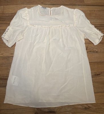 Mui Mui Women s Short Sleeve Blouse Top