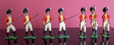 Britains Eyes Right Swoppets American War of Independence British Infantry x7