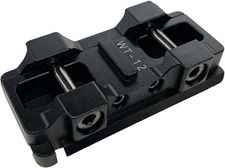 Warrior Tripods Picatinny To Arca Adapter, Aluminum, WT-12 Tripod Accessory