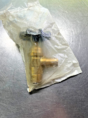 TV404P-10-8  Power Products 5/8'' x 1/2'' Brass DRAIN SHUT OFF VALVE  TV404P108