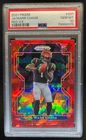 2021 Prizm Ja'Marr Chase RC Red Ice Rookie #337 Bengals PSA 10