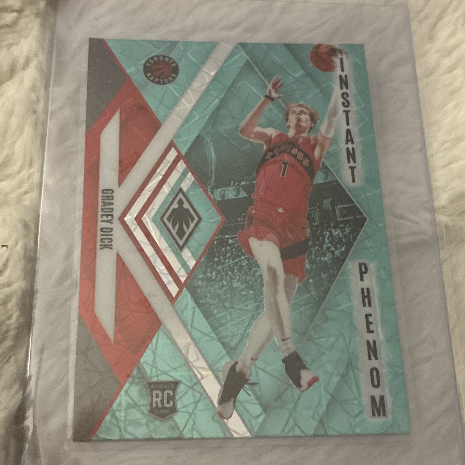 2023-24 Panini Phoenix - Gradey Dick #23 Instant Phenom Teal Lazer (RC)