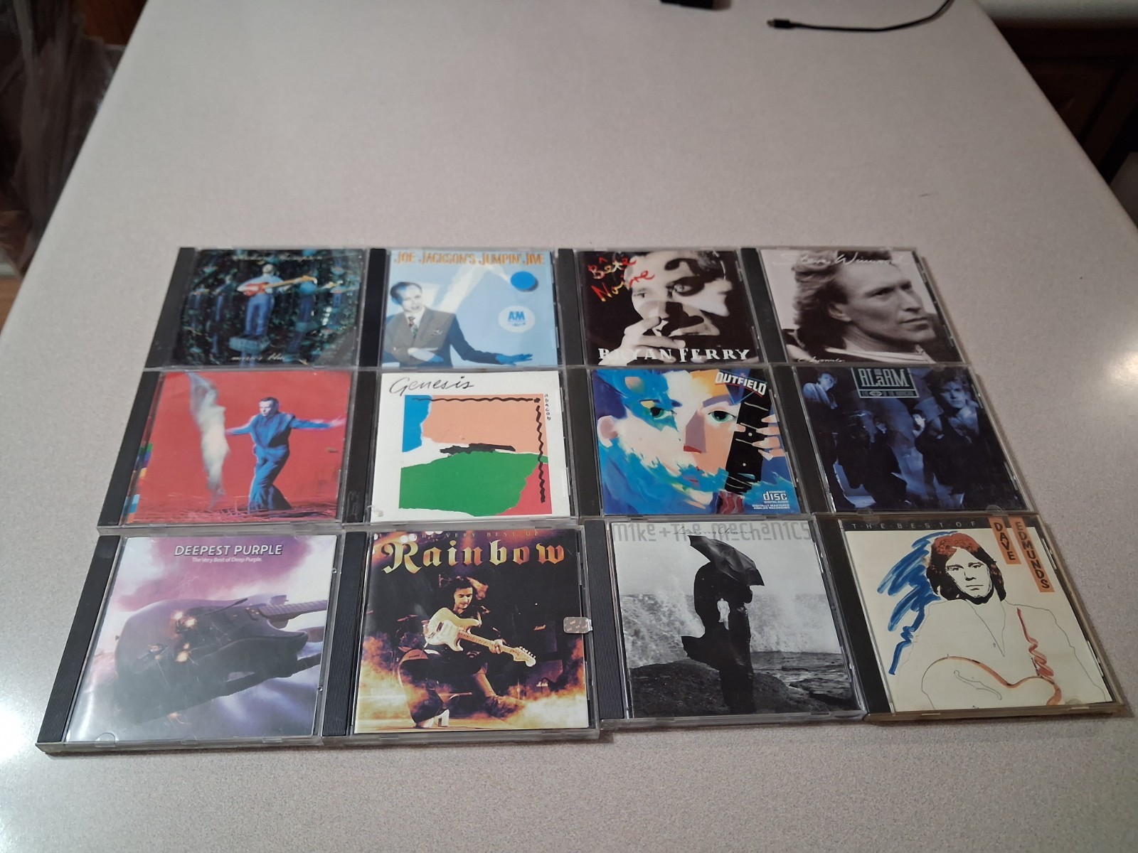 Brit Rock cd lot/12 Deep Purple,Genesis,Rainbow,the Alarm,Mike ...