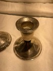 Vintage 3" Sterling Silver Weighted Duchin Creations Candle Holders 290 Grams — photo 3
