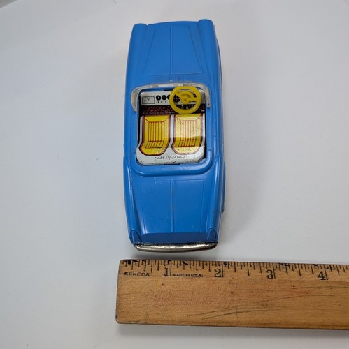 Vintage Datsun Fairlady Roadster Sports 1600 SSS Intl Japan Tin Friction Plastic - Picture 14 of 14