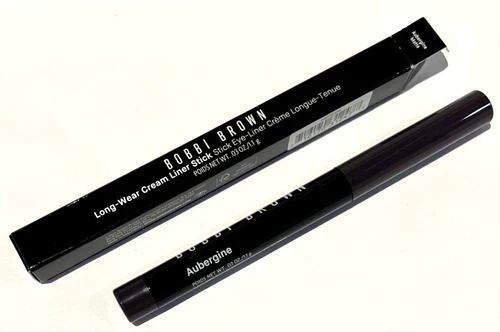 Bobbi Brown Long-Wear Cream Liner Stick Aubergine Matte 0.03 oz/ 1.1 g NEW