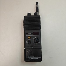 Vintage GE 3-5979A 40 Channel Handheld CB Radio Transceiver Powers On