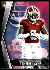 2022 SAGE #46 Raheem Layne