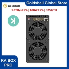 Goldshell KA Box PRO Kaspa Miner with 1.6Th/s Hashrate 600W Power Consumption