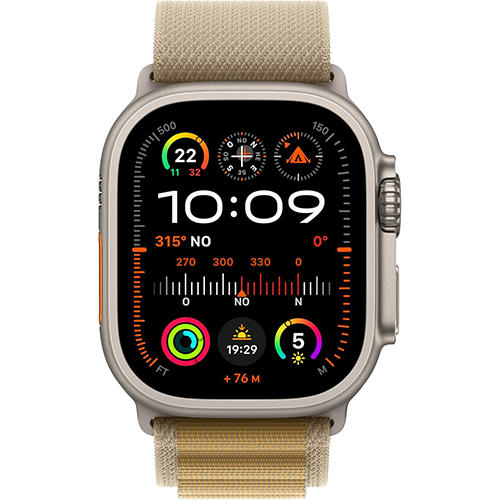 Apple Watch Ultra 2 GPS+Cellular 49mm Titanium Case Alpine Loop M - Sahara EU - Zdjęcie 1 z 1