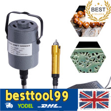 380W 220V Professional Hanging Flex Shaft Electric Grinder Carver Black&Silver