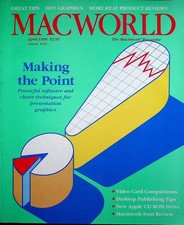 MacWorld Magazine April 1988 Powerful software clever techniques