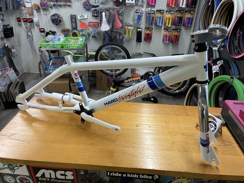 Haro Supra Retro Freestyler Rahmen und Gabel weiß 1999