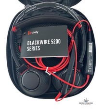 NEW - Open Box - Plantronics Poly Blackwire 5220 Wired USB/C Stereo Headset