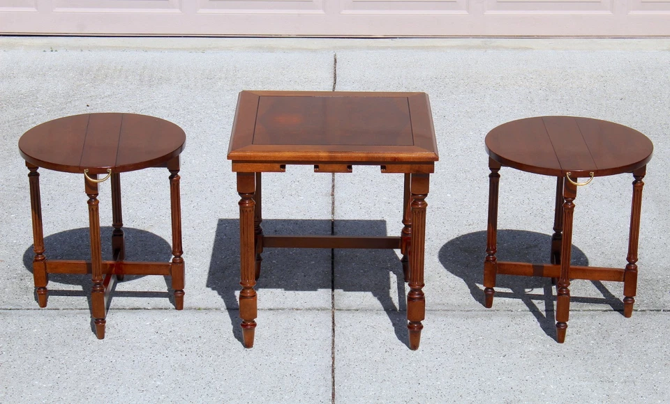 Mesas anidadoras modernas Mid-Century - Juego de 3 piezas vintage de los años 60 de Gordon’s Foto 3 de 4