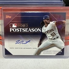 🔥⚾️🔥2024 Topps Series 1 Postseason Performance#/50 Freddy Peralta #PPA-FP 🔥