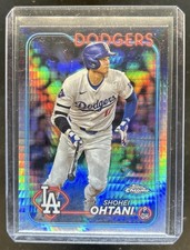 2024 Topps Chrome Shohei Ohtani Prism Refractor #1 Dodgers