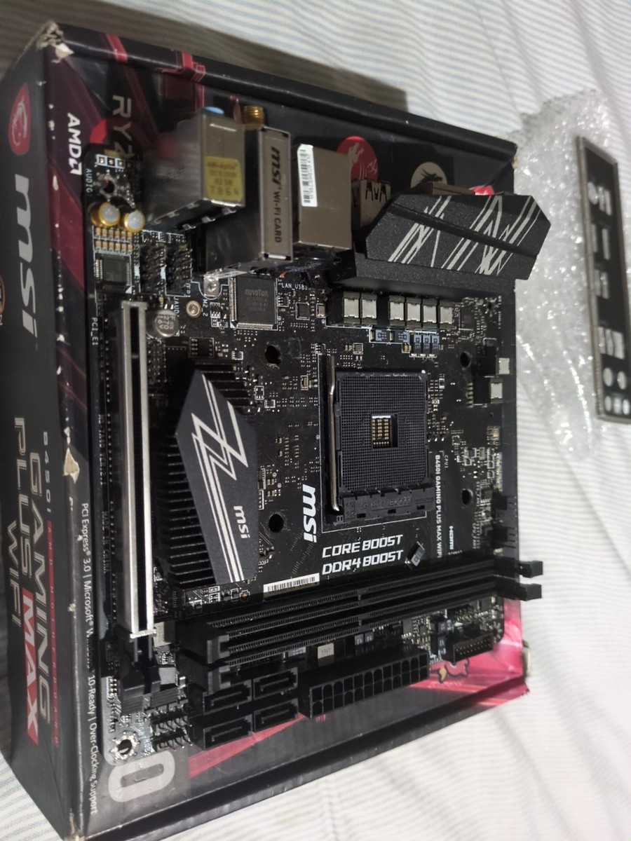 Msi B450i Gaming Plus Max Wifi Ryzen Msi B450i Review Buy MSI