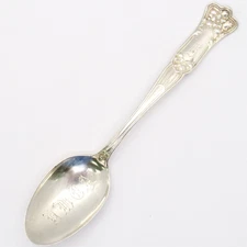 VINTAGE STERLING SILVER .925 ATLANTA 1910 GORHAM "YMCA" MONO R 5 1/8" TABLESPOON