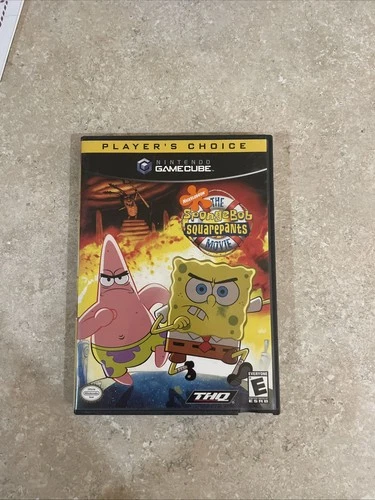 The SpongeBob SquarePants Movie Nintendo GameCube Complete Case and Game