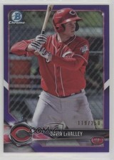 2018 Bowman Chrome Prospects Purple Refractor 119/250 Gavin LaValley #BCP119 1u0