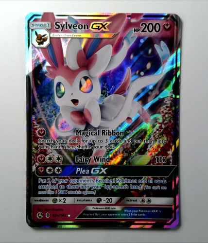 Sylveon GX - 92a/145 - Ultra Rare - Guardians Rising - Pokemon Card - VLP
